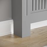 Vida Designs Chelsea Radiator Cover Olive Grey Adjustable H80xW130-194xD16 view 5