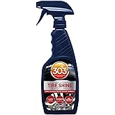303 Products High Gloss Tire Shine And Protectant - Long Lasting, Water Based Formula - Lasts For Weeks - No Harmful Silicones - Lasts Weeks Not Days, 16 fl. oz. (30395CSR) Packaging May Vary