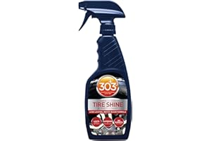 303 Products High Gloss Tire Shine And Protectant - Long Lasting, Water Based Formula - Lasts For Weeks - No Harmful Silicones - Lasts Weeks Not Days, 16 fl. oz. (30395CSR) Packaging May Vary