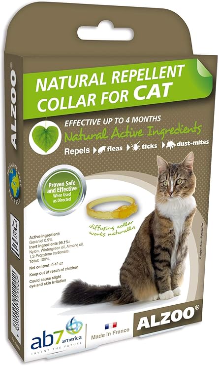 natural flea and tick collar for cats