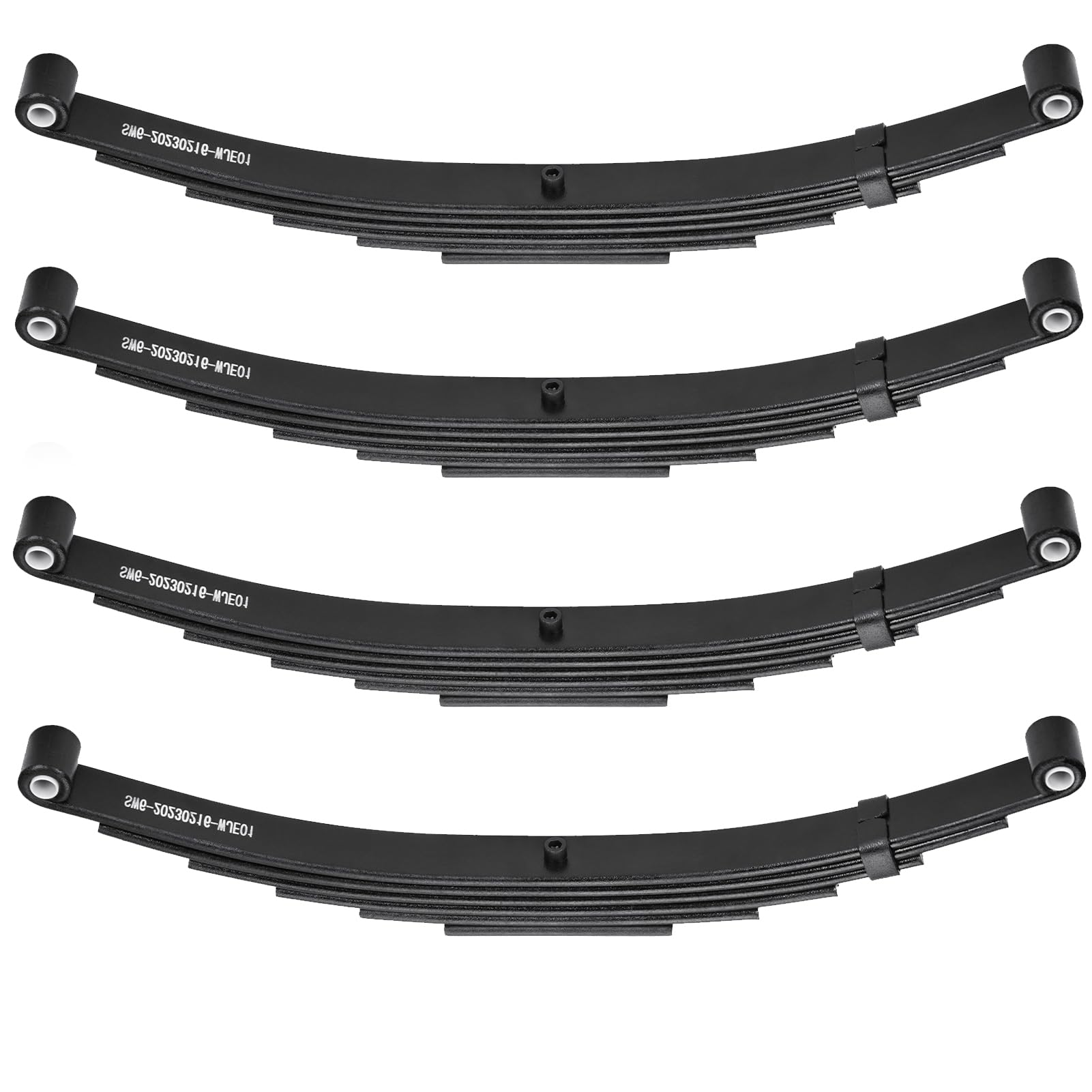 Photo 1 of ***PARTIAL SET - PRICE ADJUSTED***
Aeagle Trailer Spring 6 Leaf Double Eye for 7000 lbs Trailer Axle Springs, 25-1/4” Length, 3500 lbs Weight Capacity Per Spring, Replacement SW6 4PCS