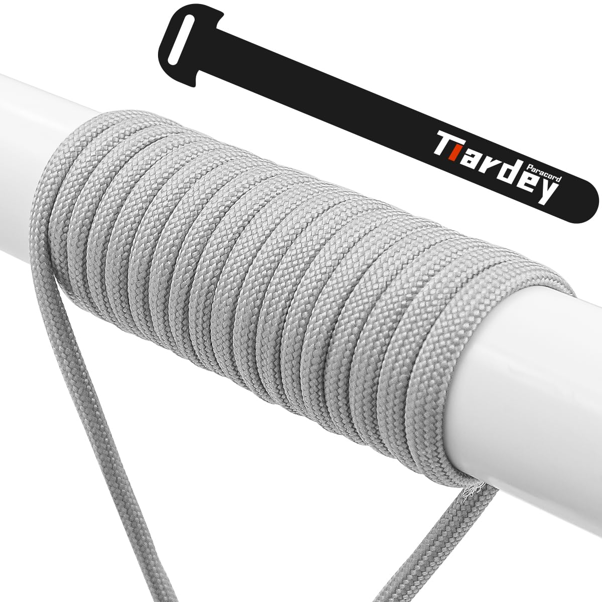 Tiardey PPF-029 Paracord 4mm 100ft (31m) 7 Core Strand,Tear-resistant,Nylon Cord,Mil Spec Type III Paracord,Holds up to 250kg for Outdoor Survival Camping