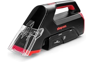 Shop-Vac Nettoyeur de taches sans fil — Nettoyeur portatif pour tapis et tissus d'ameublement avec brosse roulante motorisée,