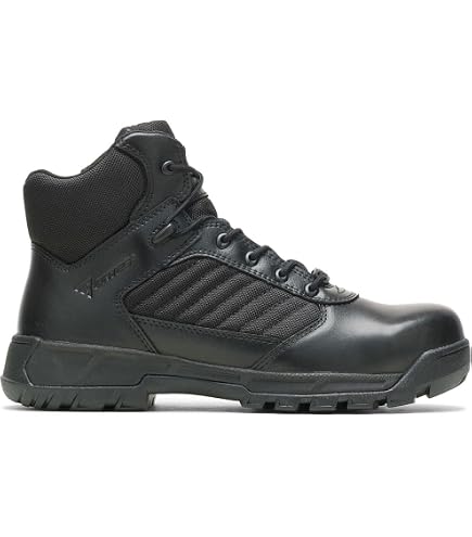Amazon.com: Bates Men's Delta-6 Side Zip Work Boot,Black,8 EW US