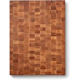 John Boos CCB Series Rectangular Wooden Maple Cutting Board 20&rdquo;x15&rdquo; | &ndash; 2.25&rdquo; Thick, 21-lb Reversible Butcher Block with End-Grain &amp; Finger Grips &ndash; Made in the USA