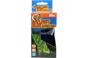 Zoo Med Daylight Blue Reptile Bulb [Set of 2] Watt: 60 Watts