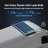 Renogy 200W N-Type Solar Panel 24V 25% High-Efficiency PV Module for RV Marine view 3