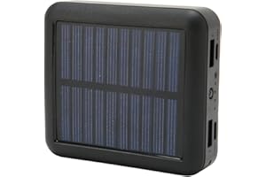 RASTKY Portable Solar with 20000mAh Capacity Battery for Hiking,Fishing,Traveling - Durable Solar Phone Power Bank with Cable