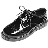 DREAM PAIRS Boys Girls Dress Shoes Kids School Uniform Formal Casual Oxfords for Toddler Little Kid