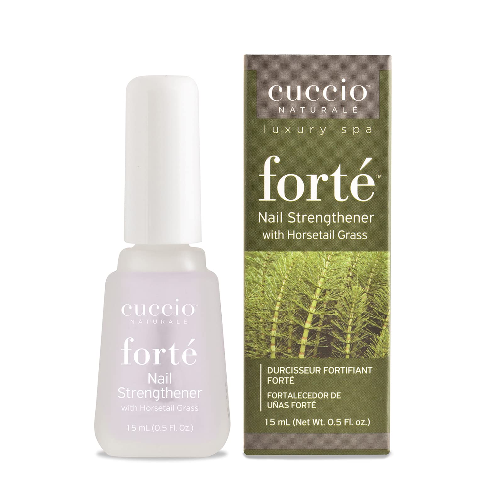 Cuccio Naturale Nail Strengthener 15 ml, Forte Horsetail Grass