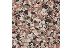 EPOXY FX Epoxy Flakes 1/4" (1 Pound) - Epoxy Floor Flakes/Garage Floor Flakes for Decorative Floors and Crafts (305 Burlwood)