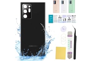 UooFide Compatible for Samsung Galaxy Note 20 Ultra Back Screen Glass Replacement 6.9-Inches SM-N986U All Carriers with Installation Manual + Repair Tool Kit (Mystic Black)