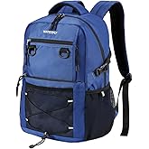 WATERFLY Travel Hiking Casual Backpack: 22L Lightweight Everyday Outdoor City Daypack College Bookbag for Women Men