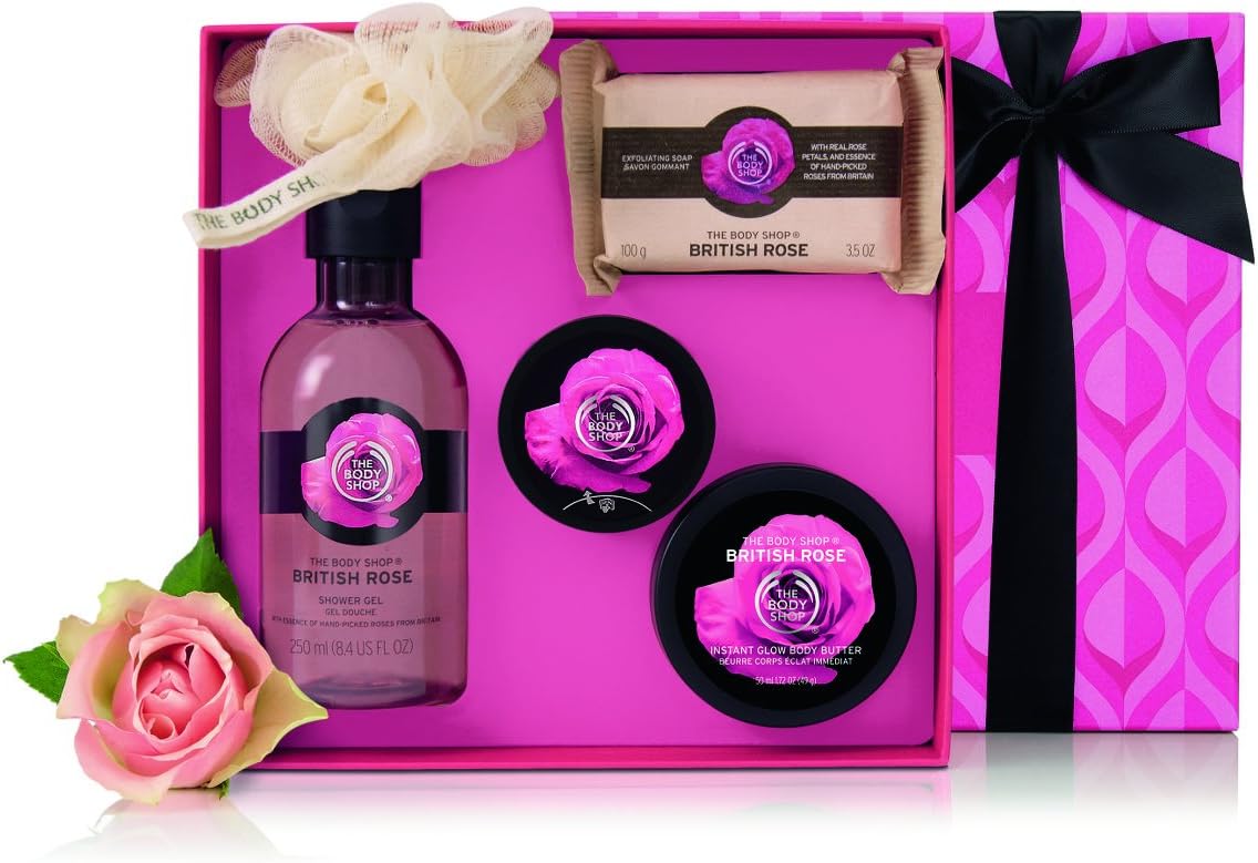 The Body Shop British Rose Gift Set Amazon.ca Beauty