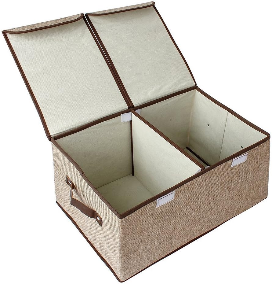 Storage Containers for Clothes, PYRUS Foldable Double Covers Clothing