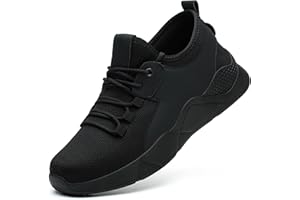 TEYTAP Steel Toe Work Shoes for Men Women丨Non Slip Waterproof Safety Sneakers