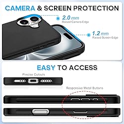 SHIELDON Wallet Case for iPhone 16 6.1", Genuine