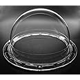 Detoria 5.6 Inch Acrylic Indoor/Outdoor CCTV Clear Dome Camera Cover Security Dome Camera Housing