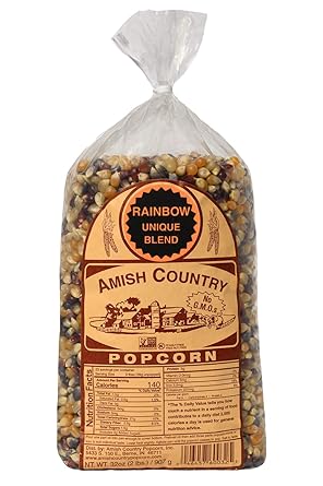 Mezcla única de palomitas de maíz de Amish Country ...
