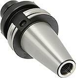 CAT40 Shank Alloy Steel 8620 Shell Mill Holder, 1.75" Projection, 1" Arbor Diameter