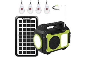 UPUSA Solar Generator - Portable Power Station,Generators for Home Use,Portable Battery Generator with Solar Panel for Outdoors Camping Travel Emergency