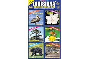 Gallopade Publishing Group Lousiana Bulletin Board Set (9780635011190)