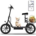Electric Scooter for Adults, 8.5"/10" Tires, 19/22Mph, 350W/500W Motor, 21-28 Miles Range, Folding E-Scooter with Dual Suspension,APP(V1/SPRO/MAX/PRO)