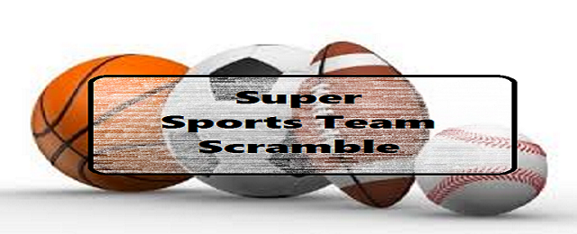 Super Sports Team Scramble