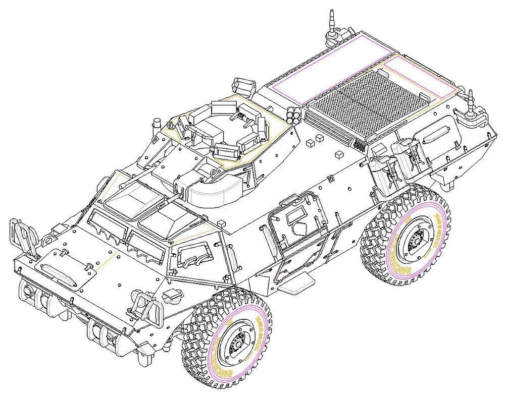 Trumpeter 1:72 - M1117 Guardian ASV
