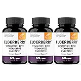 Sandhu's Elderberry Vitamin C Vitamin D3 with Zinc