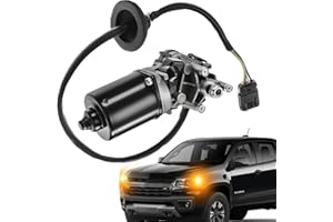 E-Vniko Front Windshield Wiper Motor Compatible for 2004-2012 Chevy Colorado GMC Canyon | Isuzu 2006 i280 i350 | 2007-2008 i290 i370 Replacement OE#10379535,25809218,8889582230