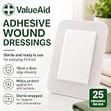 Value Aid Adhesive Wound Dressings 10cm x 8cm Box of 25 view 2