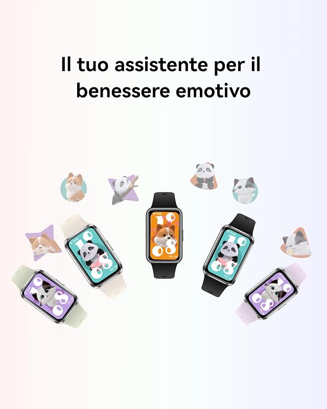 Band 11 Smartwatch, Display da 1.62" Super Luminoso, Nero