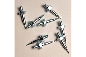 10 Pieces Replacement Pins for Moisture Meter M2.5-0.45 Pin Thread Moisture Meter Accesorries
