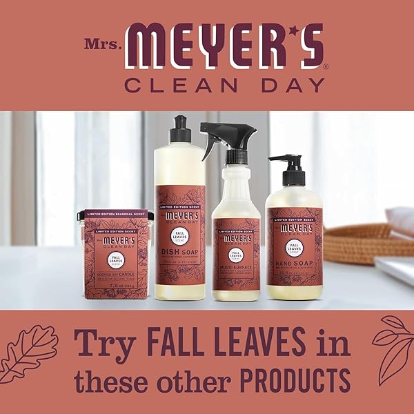 MRS. MEYER’S CLEAN DAY MULTI-SURFACE EVERYDAY CLEANER, FALL LEAVES SCENT, 16 FL OZ BOTTLE