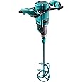COLLOMIX Paddle Mixer - 110V, 2.1 HP Portable Concrete Mixing Drill with 2-Speed Gearbox & HEXAFIX Paddle Connection - Xo6R