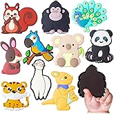 Fridge Magnets for Toddlers 1-3,Cute Animal Fridge Magnets for Kids,Large Size Toddler Magnets for Refrigerator,Strong Fridge