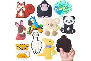 Fridge Magnets for Toddlers 1-3,Cute Animal Fridge Magnets for Kids,Large Size Toddler Magnets for Refrigerator,Strong Fridge