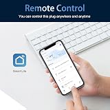 ANTELA Smart Plug with Energy Monitor 2.4GHz WiFi Alexa Google Home 2 Pack view 7