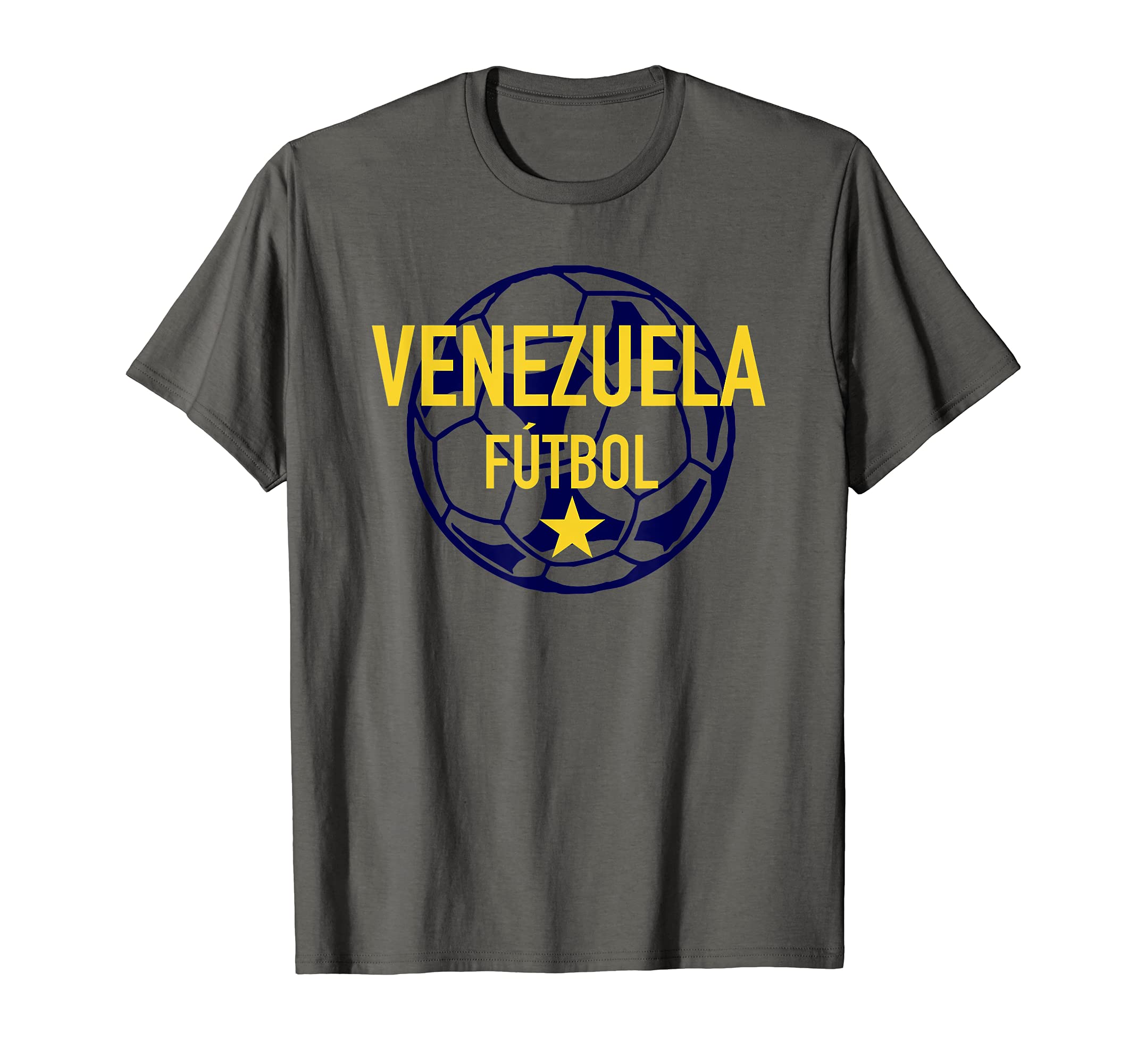 Venezuela Simple Text Football Shadow T-Shirt