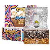Booming Acres | The Magical 5lb All-in-One Mushroom Grow Bag | Mushroom Grow Kit | Harvest Your own Happiness | Discover the Magic of Growing Mushrooms - 5lb Grow Bag Mushroom Starter Kit