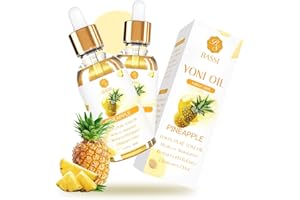 2PCS Yoni Oil Organic Feminine Moisturizer - Ph Balance for Women - Feminine Deodorant - Eliminates Odor with Pineapple Essen