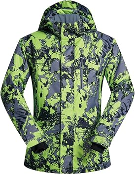 Amazon スキーウェアメンズ スノーボードウェア スキースーツスポーツジャケットメンズ上下セット防風防水ウォームウインドブレーカー通気性スノーウェア冬服 Toogou セットアップ