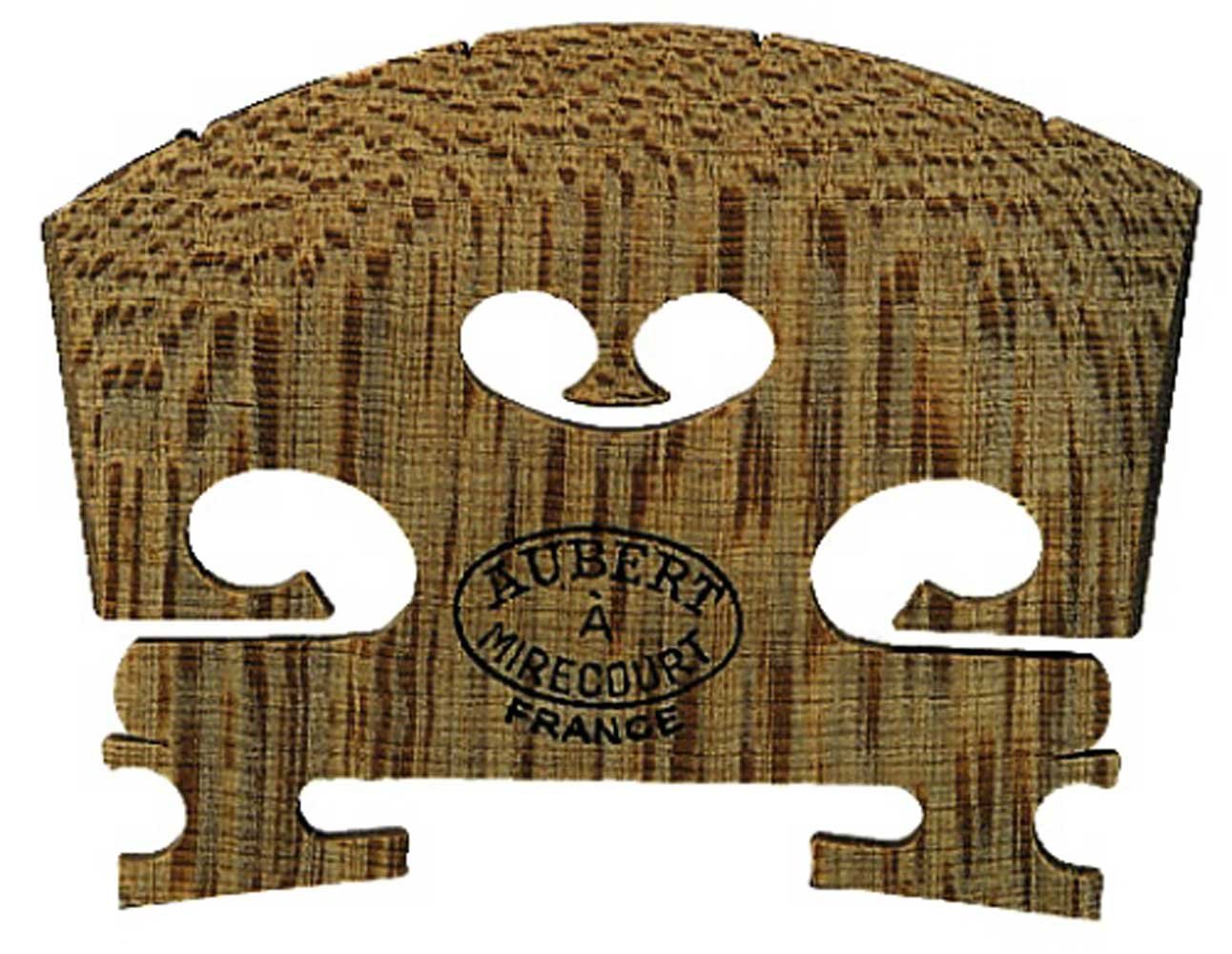 Aubert Violin Bridge Ebony Inlay 4/4 Foot Width 41.5