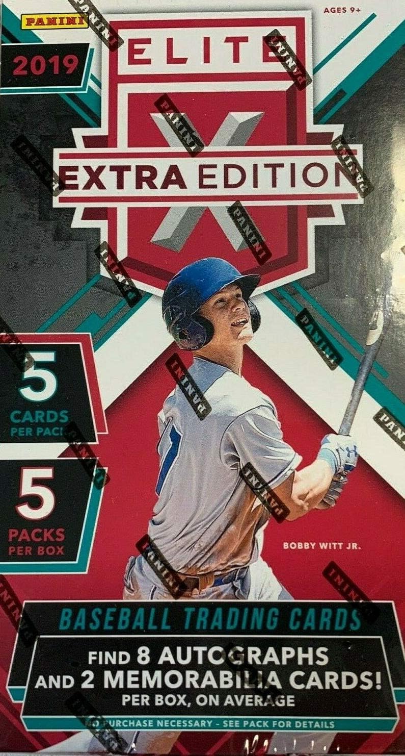 2019 panini mlb elite extra edition blaster box