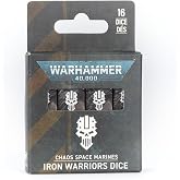 Games Workshop - Warhammer 40K - Chaos Space Marines - Iron Warriors Dice 2026
