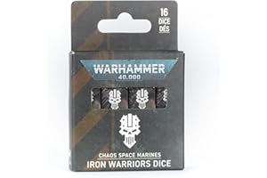 Games Workshop - Warhammer 40K - Chaos Space Marines - Iron Warriors Dice 2026