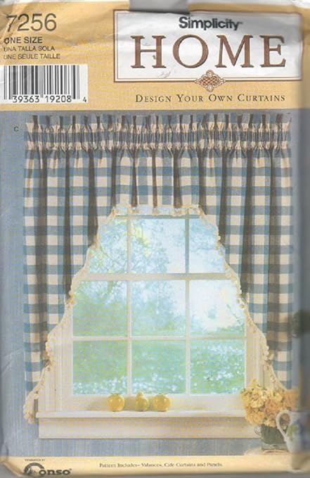 Amazon Com Simplicity Home Pattern 7256 Design Your Own