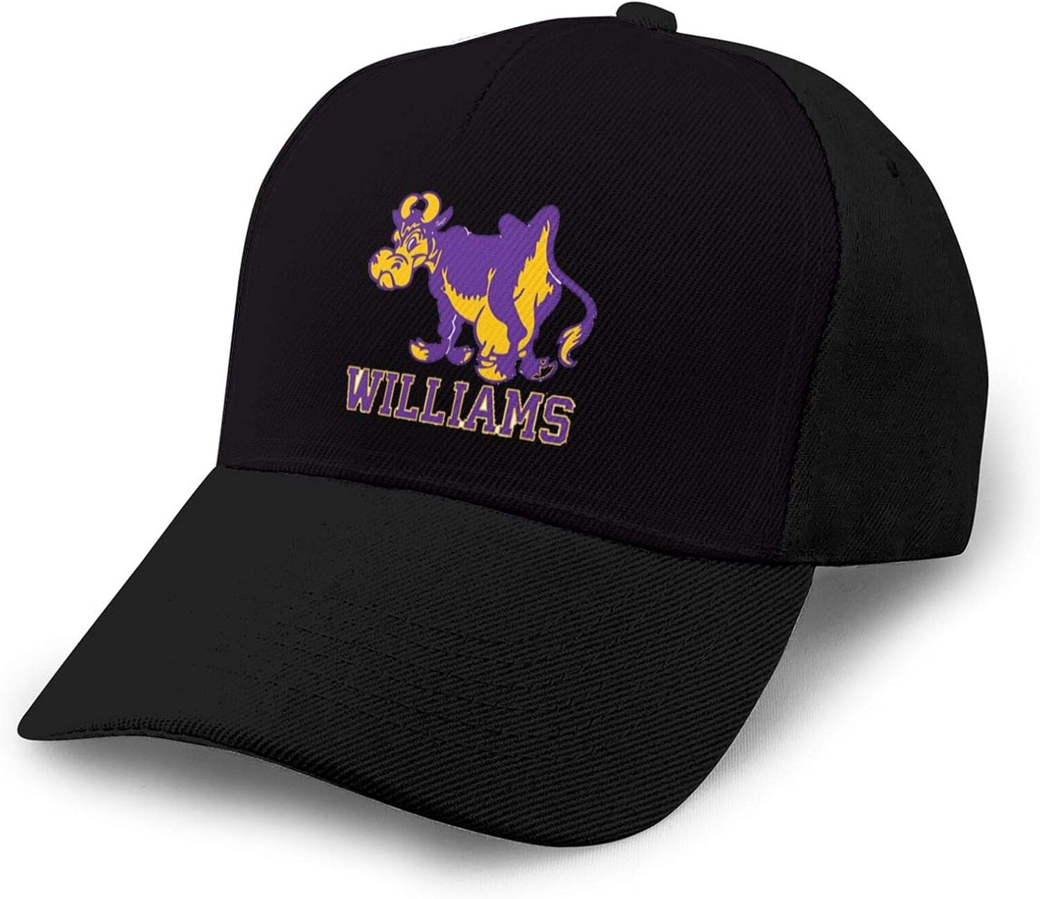 Williams ACollegeLogo Unisex Fashion Baseball Caps Adjustable Black