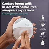Elvie Curve Manual Wearable Breast Pump 4oz/120ml Silicone Milk Collector view 2